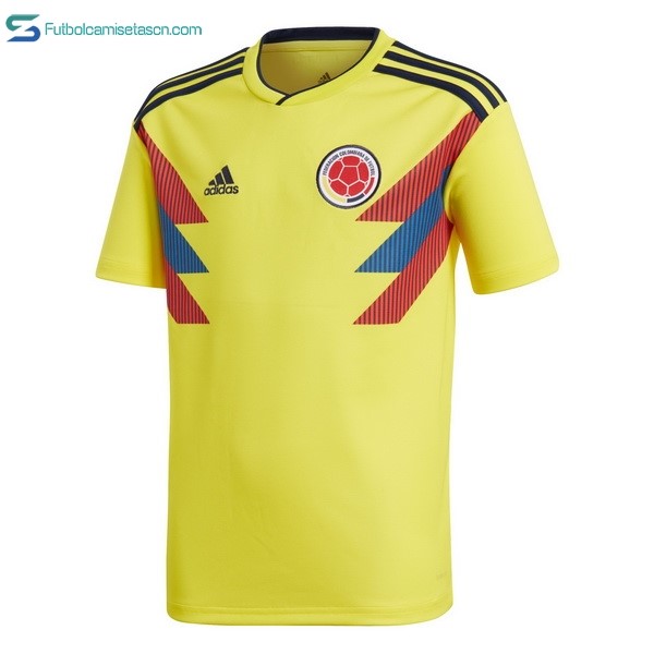 Camiseta Colombia 1ª 2018